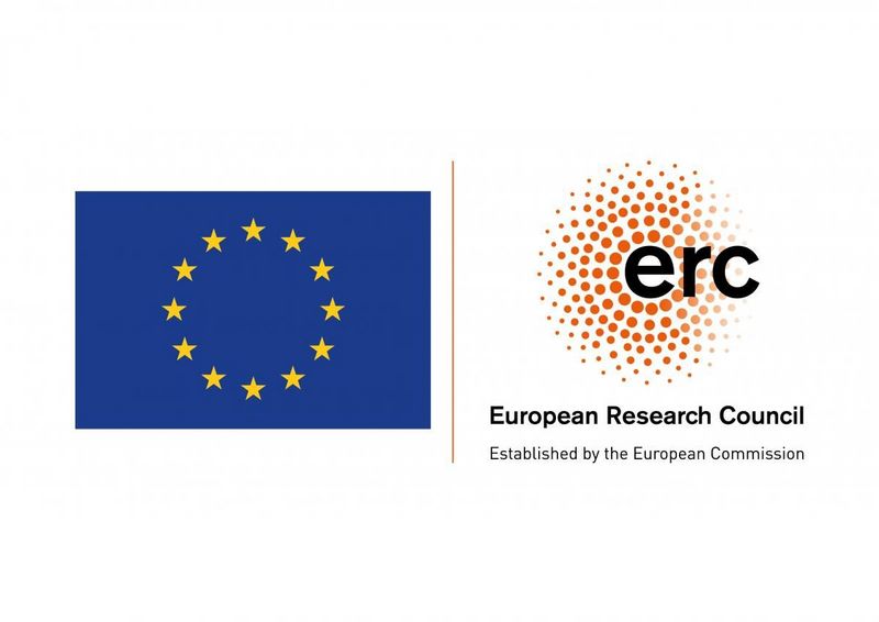 erc, European Research Council, established by the European Commission.